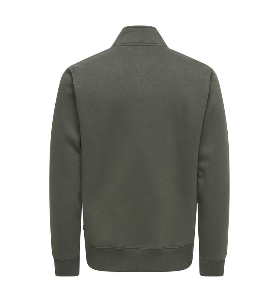 Sweatshirt „Ceres“ in Regular Fit – Khaki