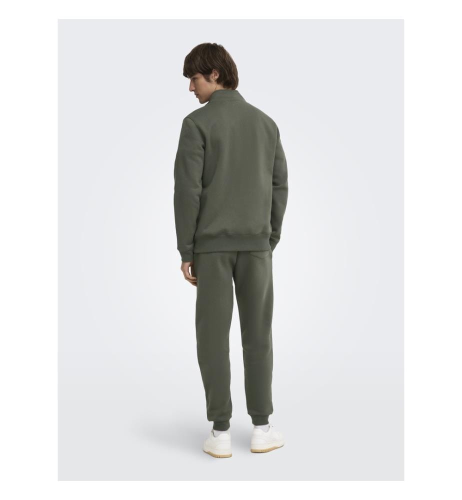 Sweatshirt „Ceres“ in Regular Fit – Khaki