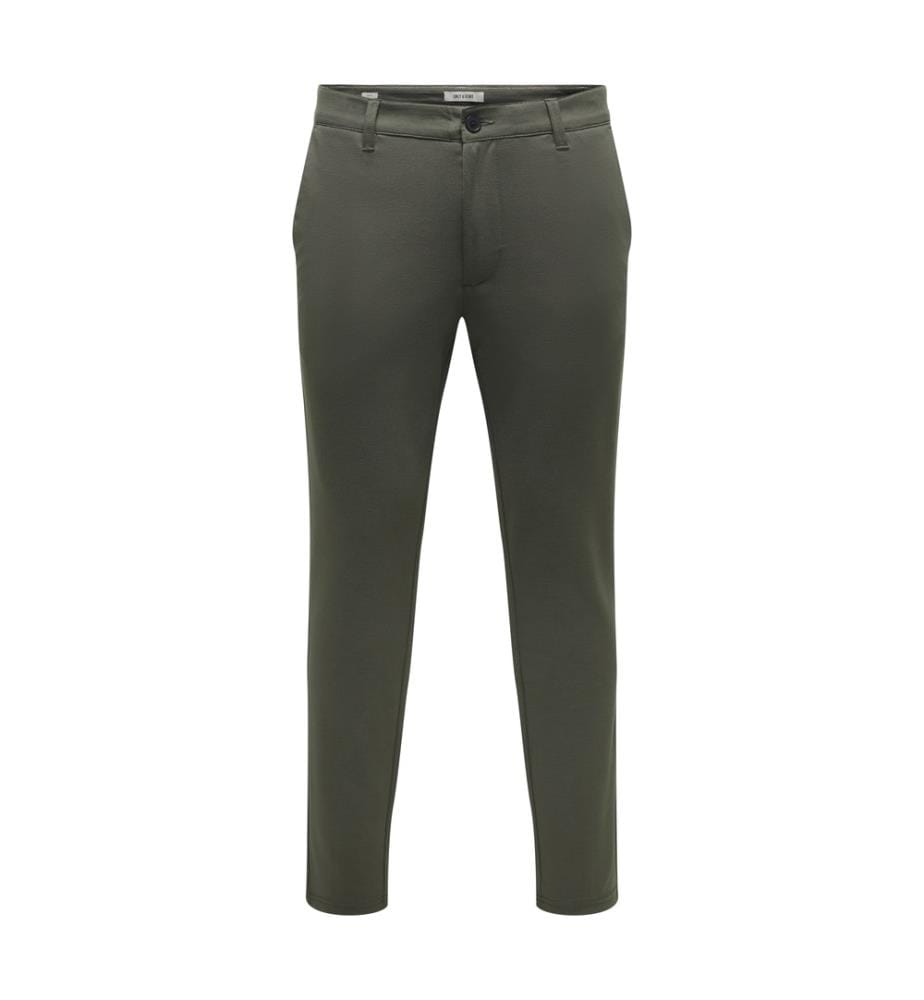 Mark Slim-Fit-Chino-Hose – Khaki