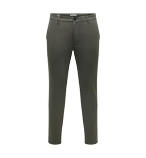 Mark Slim-Fit-Chino-Hose – Khaki