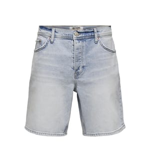 Shorts - Hellblauer Denim