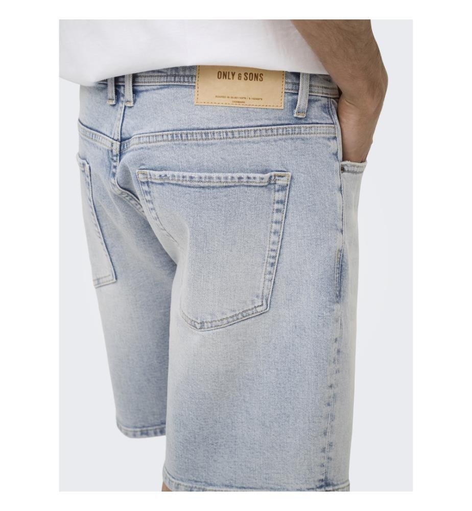 Shorts - Hellblauer Denim