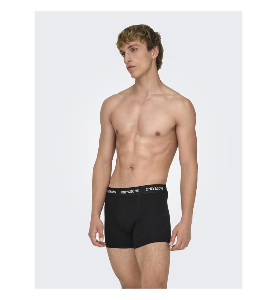 10er-Pack Boxershorts von Riber – Schwarz