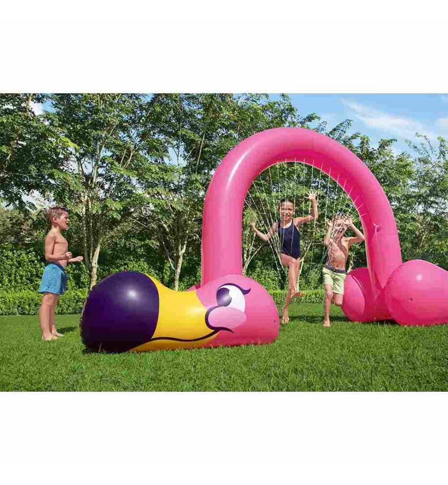 Jumbo Flamingo Sprinkler 340x110x193cm - One Size