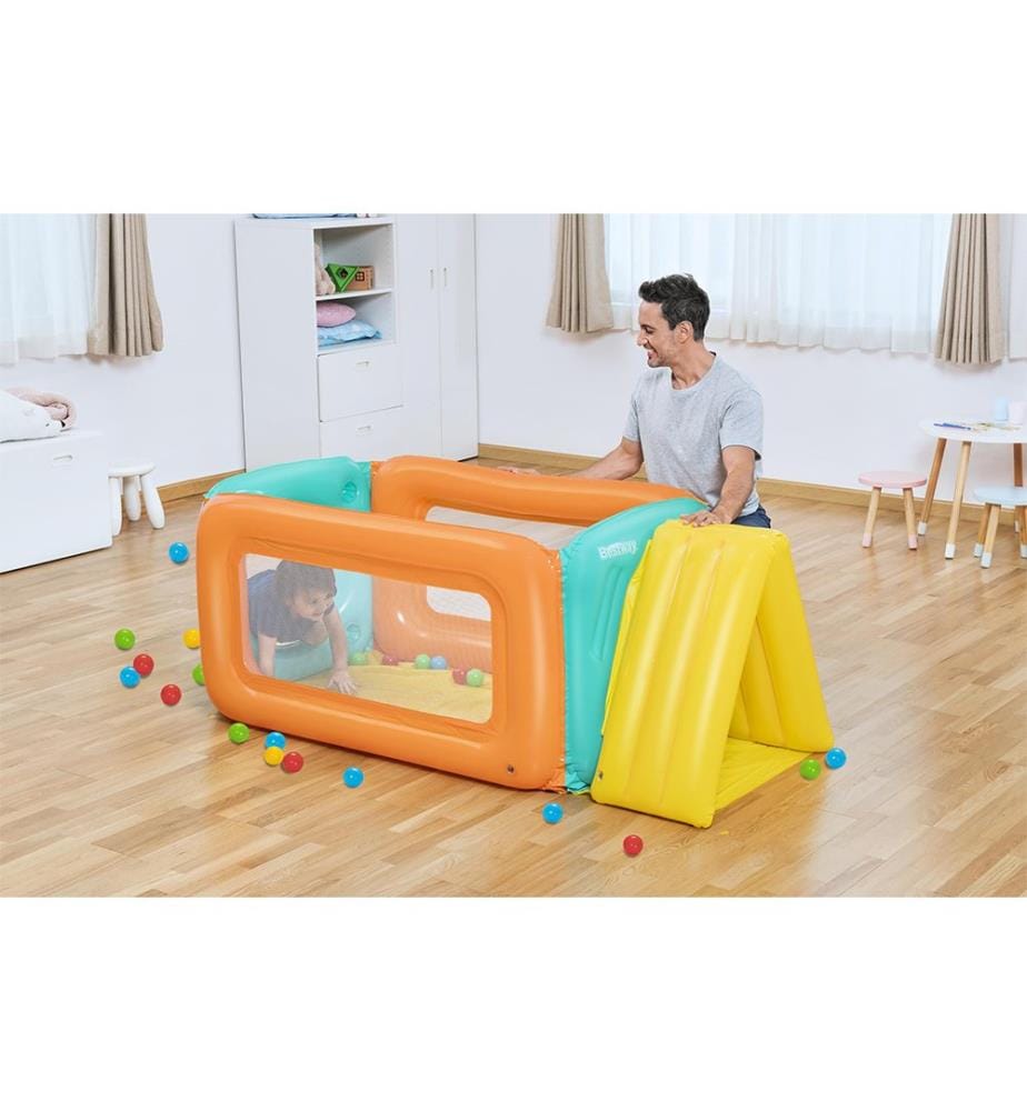 Spielplatz Tunneltopia - Blau Orange