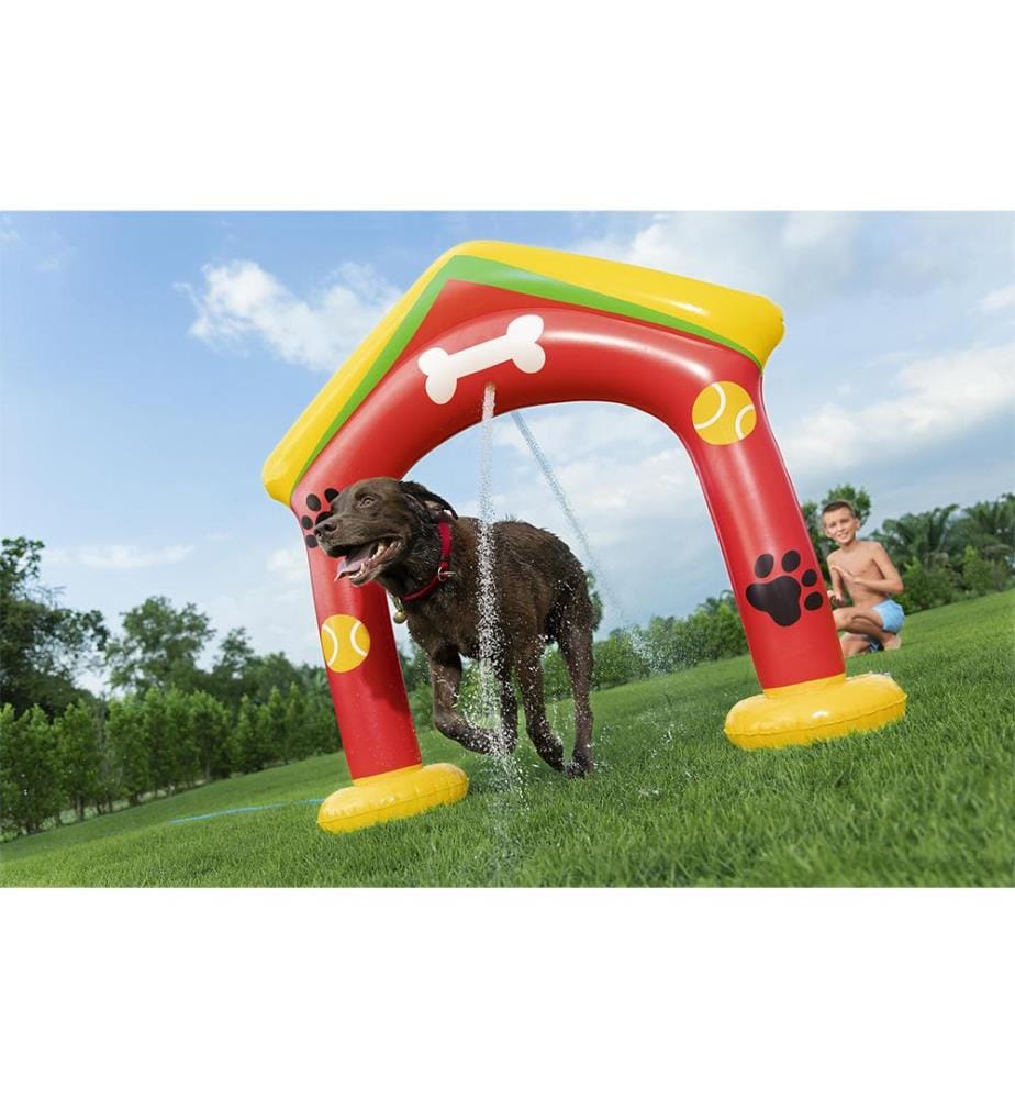 Fetchin' Fun Haustierregner - Rot