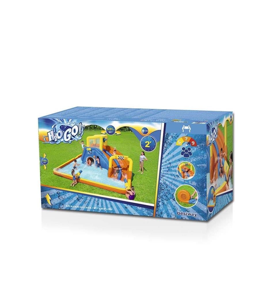 H2OGO! Wasserpark Super Speedway 265 cm - Multicolor