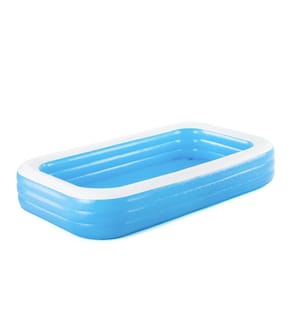 Deluxe blue Rectangular Family Pool 305 x 183 x 56cm