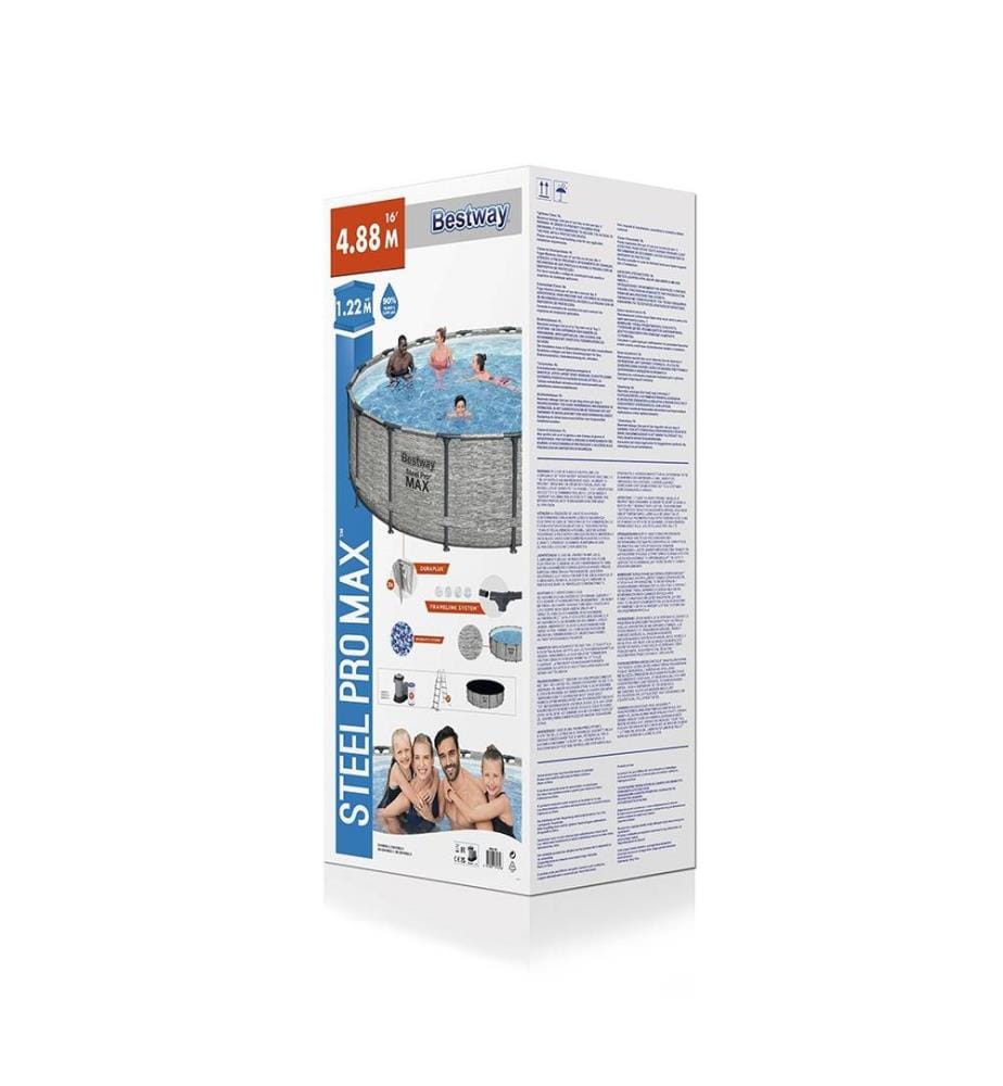 Steel Pro Max Pool Set 488 x 122cm
