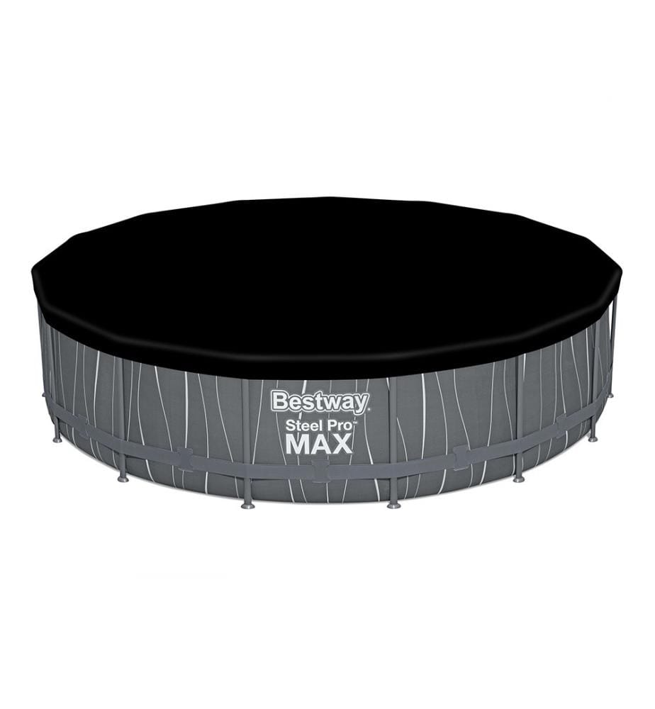 Steel Pro Max Pool Set 457x107cm - Grau