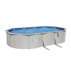 Pool Hydrium™ 610 x 360 x 120 cm - Weiss und Hellblau