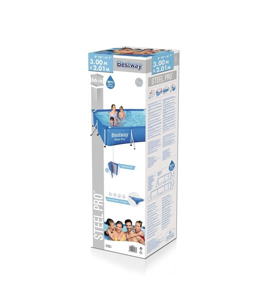 Piscine Steel Pro 300 x 201 x 66 cm