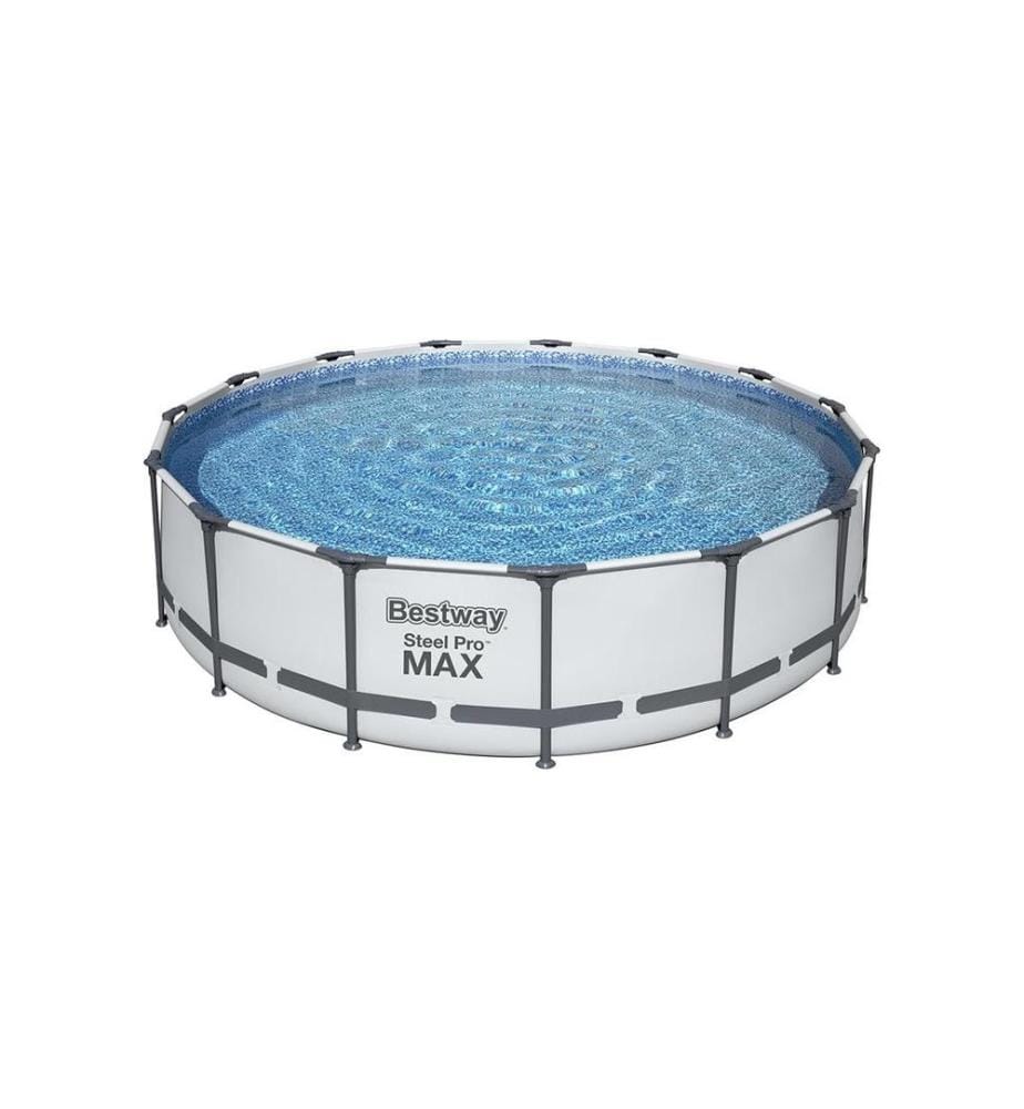 Pool Set Steel Pro Max 457 x 107 cm - Blau