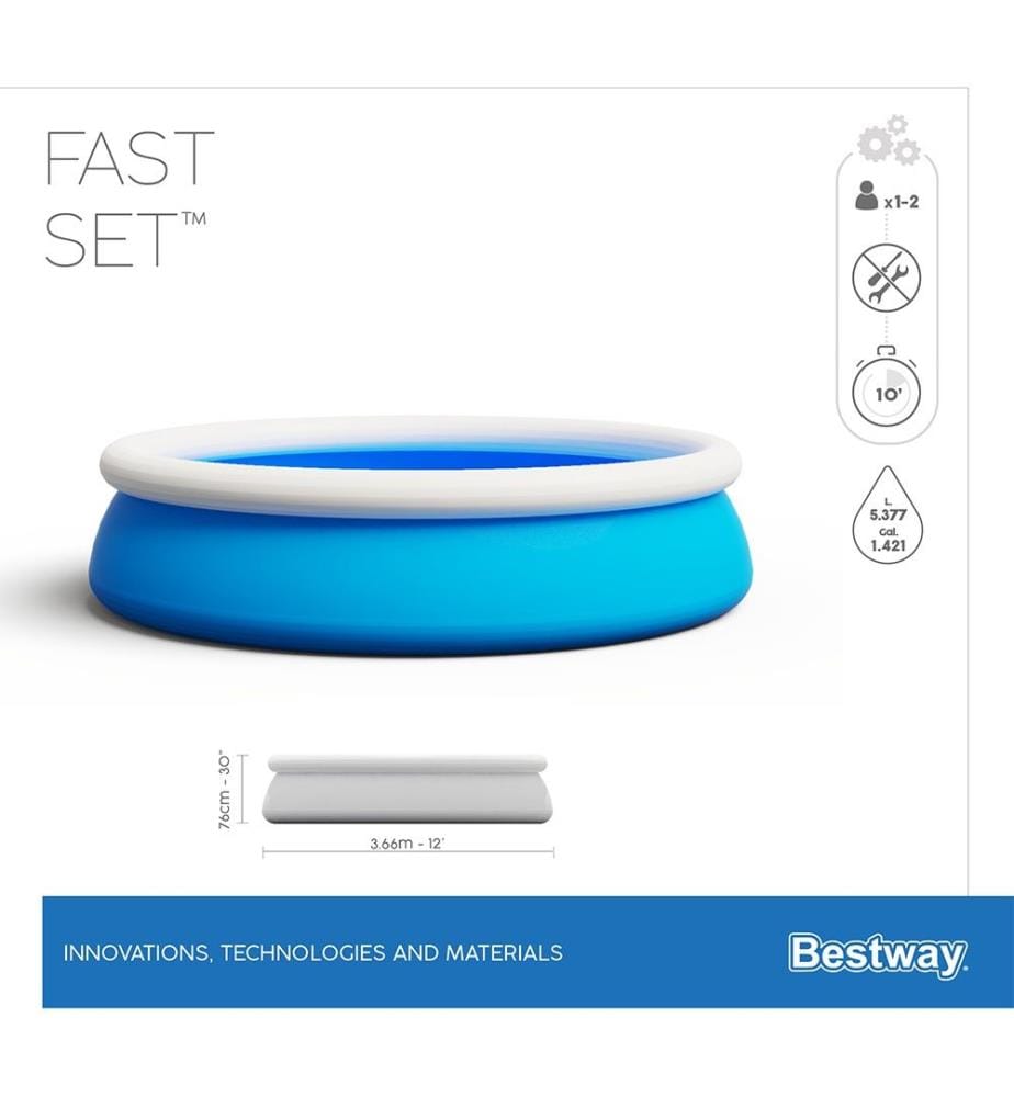 Piscina Fast Set 366 x 76 cm