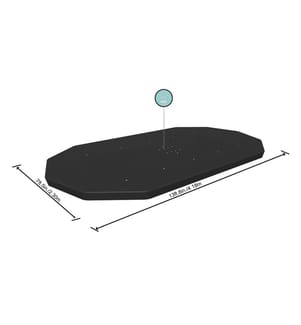 Abdeckplane 418 x 230 cm
