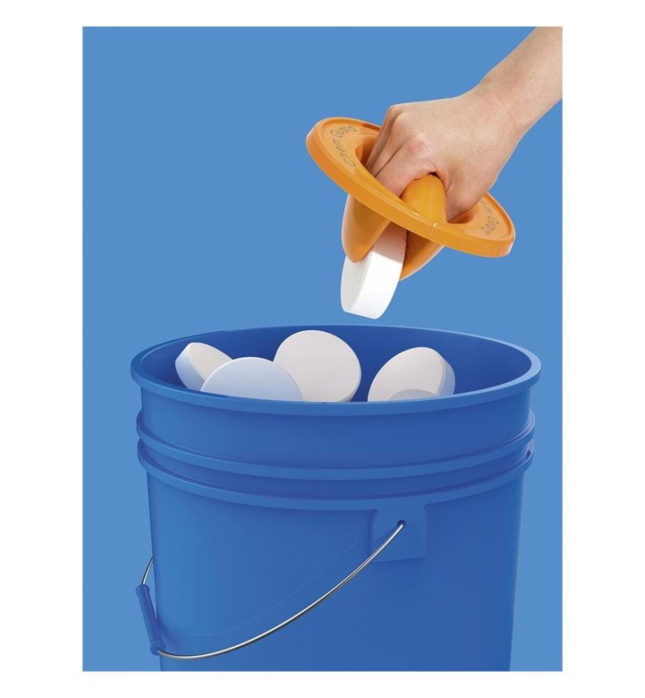 Chemical Floater with Chem Guard - Orange