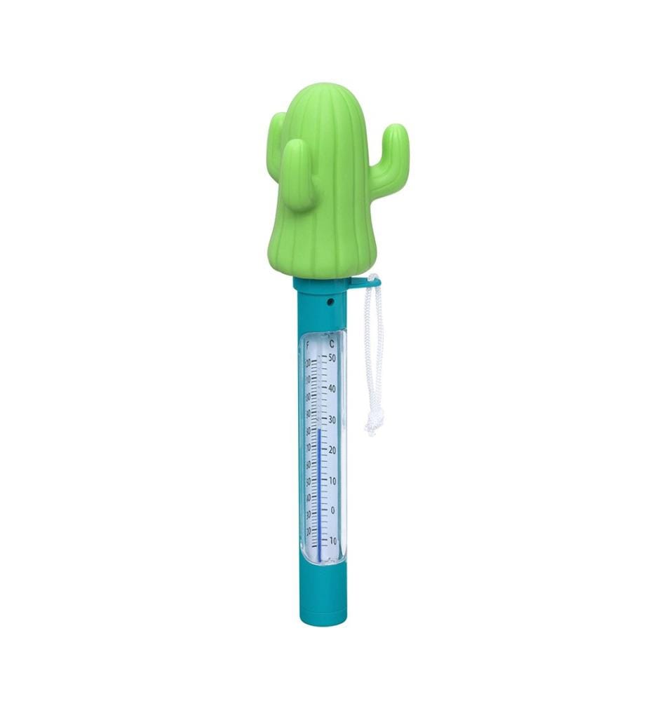 Schwimmendes Pool-Thermometer - Blau Grün
