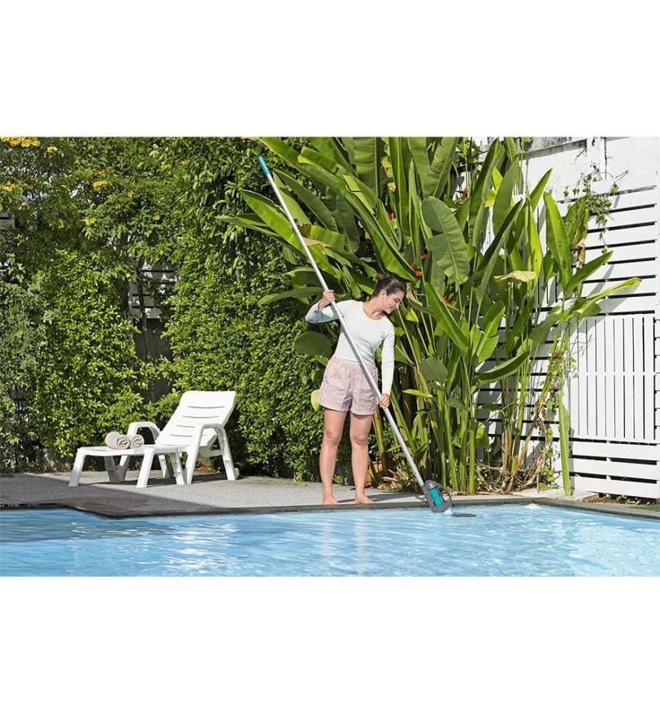 Aquagrip Tragbarer Staubsauger - Blau Grau