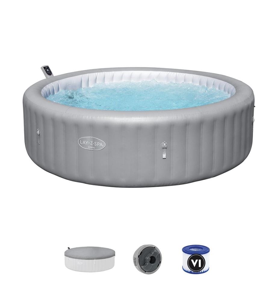 Lay-Z-Spa Hawaii Inflatable Spa - Grey