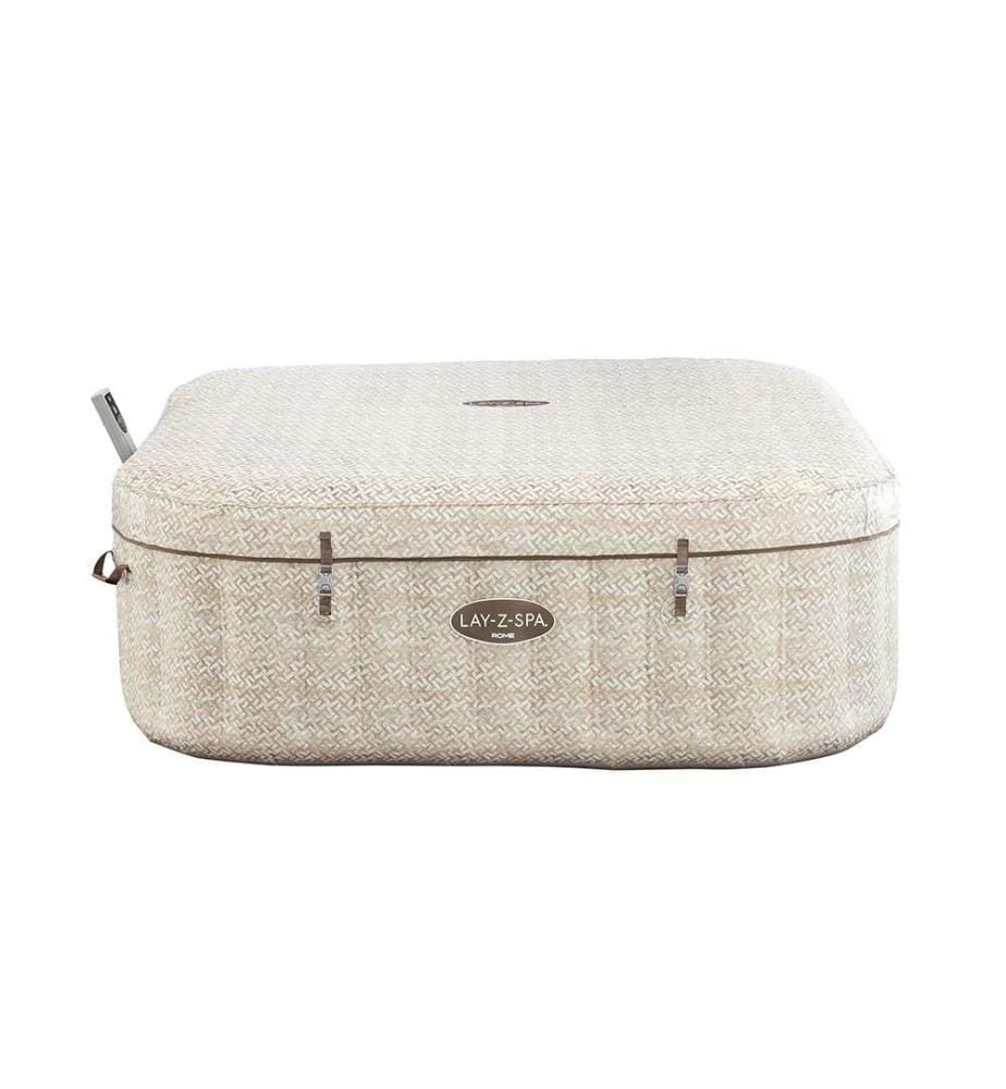 Lay-Z-Spa Whirlpool Rome Air Jet mit App-Steuerung 201x201x71 cm - Beige