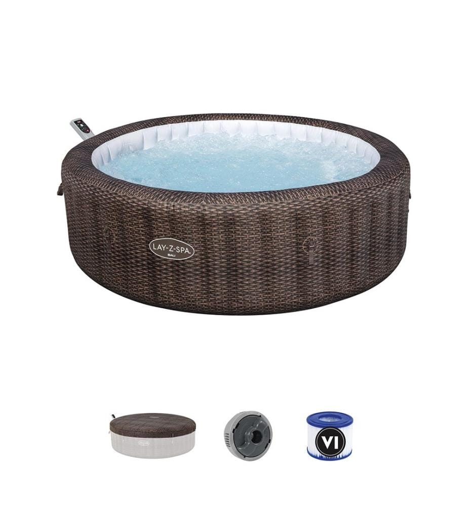 Lay-Z-Spa Maxhold Spa gonfiabile - Marrone