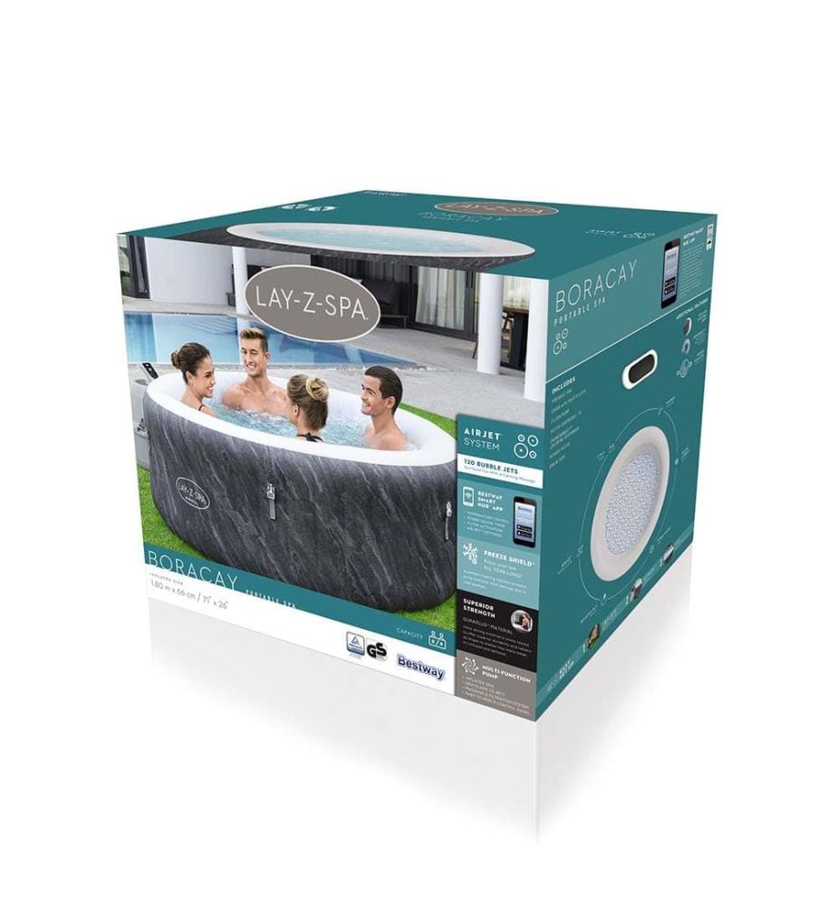 Spa Lay-Z- Boracay 180x66cm Airjet - One Size
