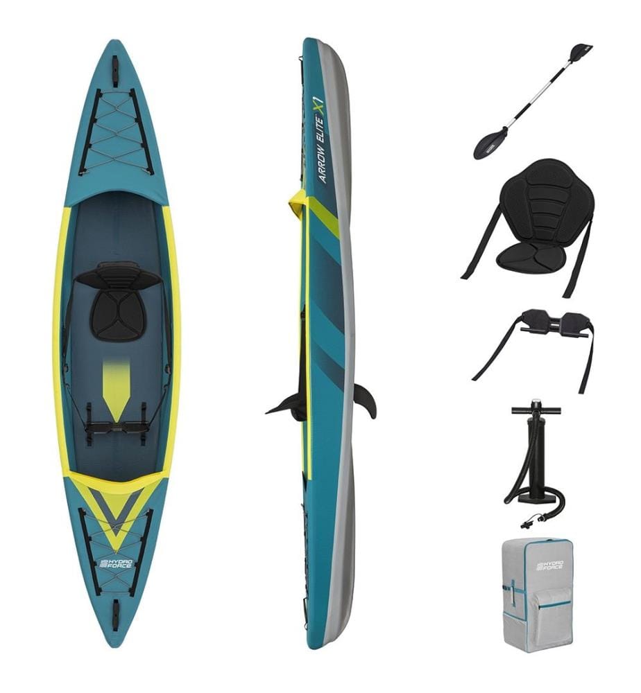 Hydro Force Kajak-Set Arrow Elite X1 365 cm - Grün