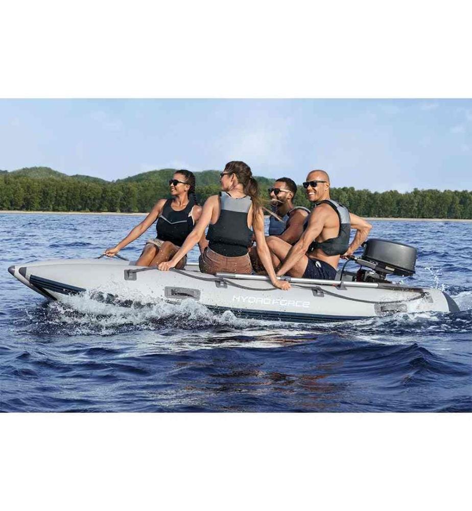 Hydro Force Boat Set Beacon Elite for 5 People 335 cm - Gray