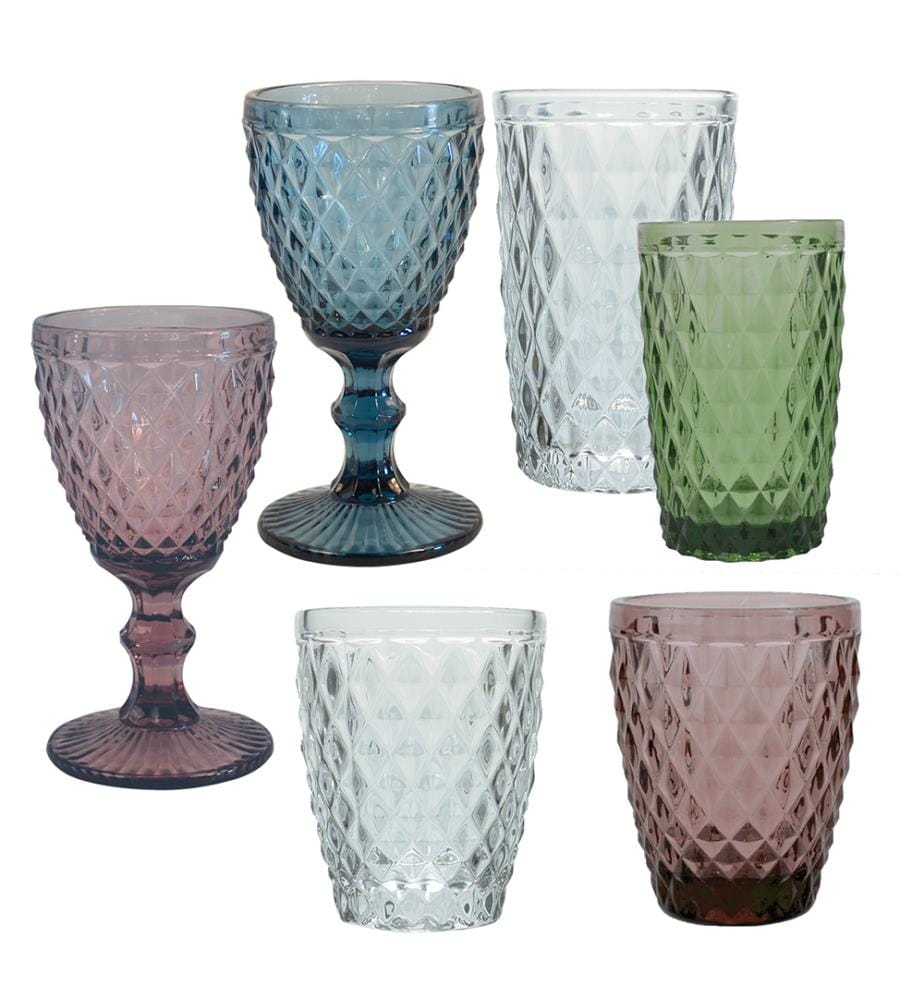Strass Rauch - Set von 6 Trinkgläsern - 20 cl
