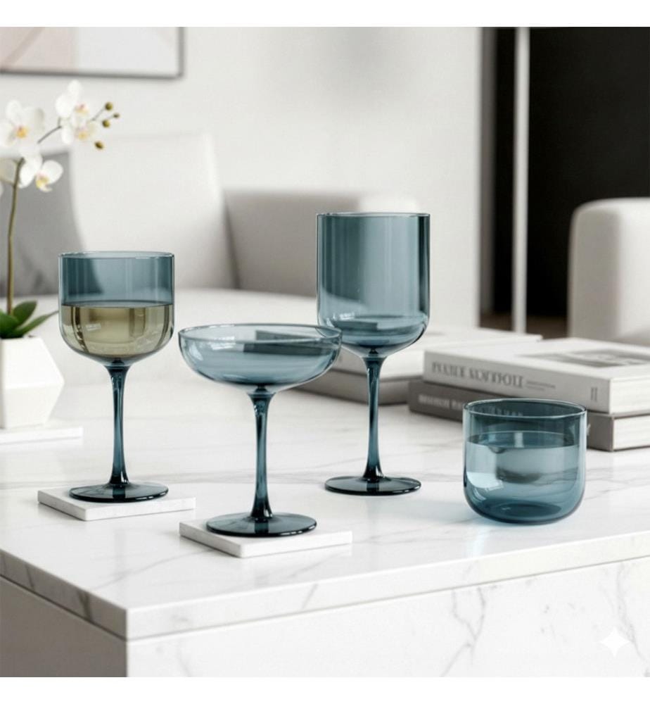 4er-Set Stielgläser – 26 cl – Blau","detected_source_language":"FR