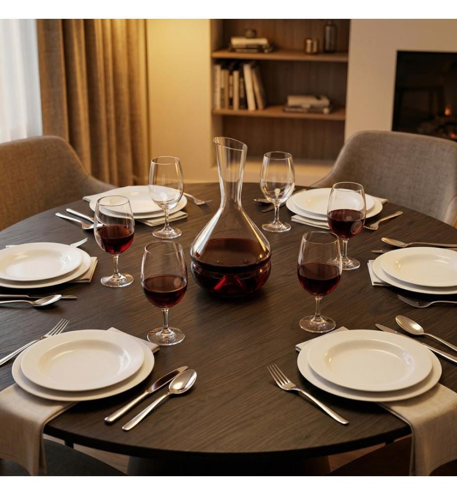 Set von 6 Stielgläser 47cl und 1 Karaffe 2L - Opéra