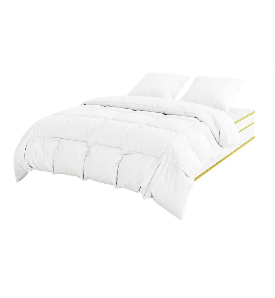 Set Matratze 140 x 200 + 2 Kopfkissen 60 x 40 + 1 Duvet 200 x 200 cm - Magellan 30 cm
