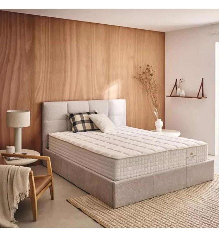 Pack Matratze 180 x 200 + 2 Kopfkissen 60 x 40 + 1 Duvet 240 x 260 cm - MAGAL 25 cm