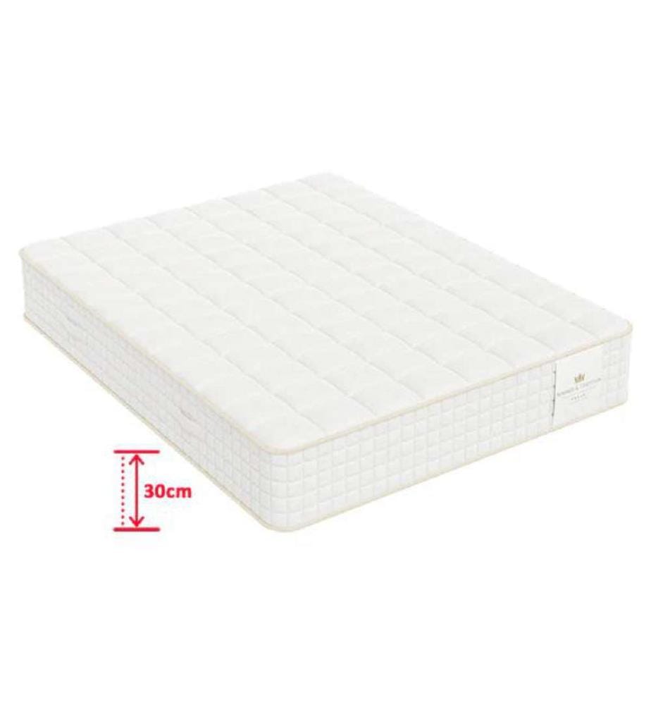 Pack 140 x 200 Matratze + 1 Matratzenauflage 5 cm - MAGAL 30 cm
