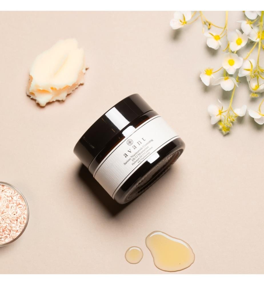 Feuchtigkeitsspendende Duo-Korrekturcreme mit Niacinamid - 50 ml