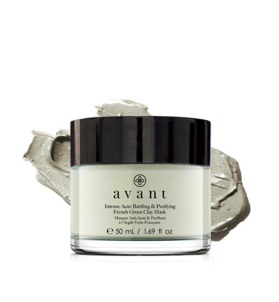 Anti-Akne & Klärende Maske mit französischer grüner Tonerde - 50 ml