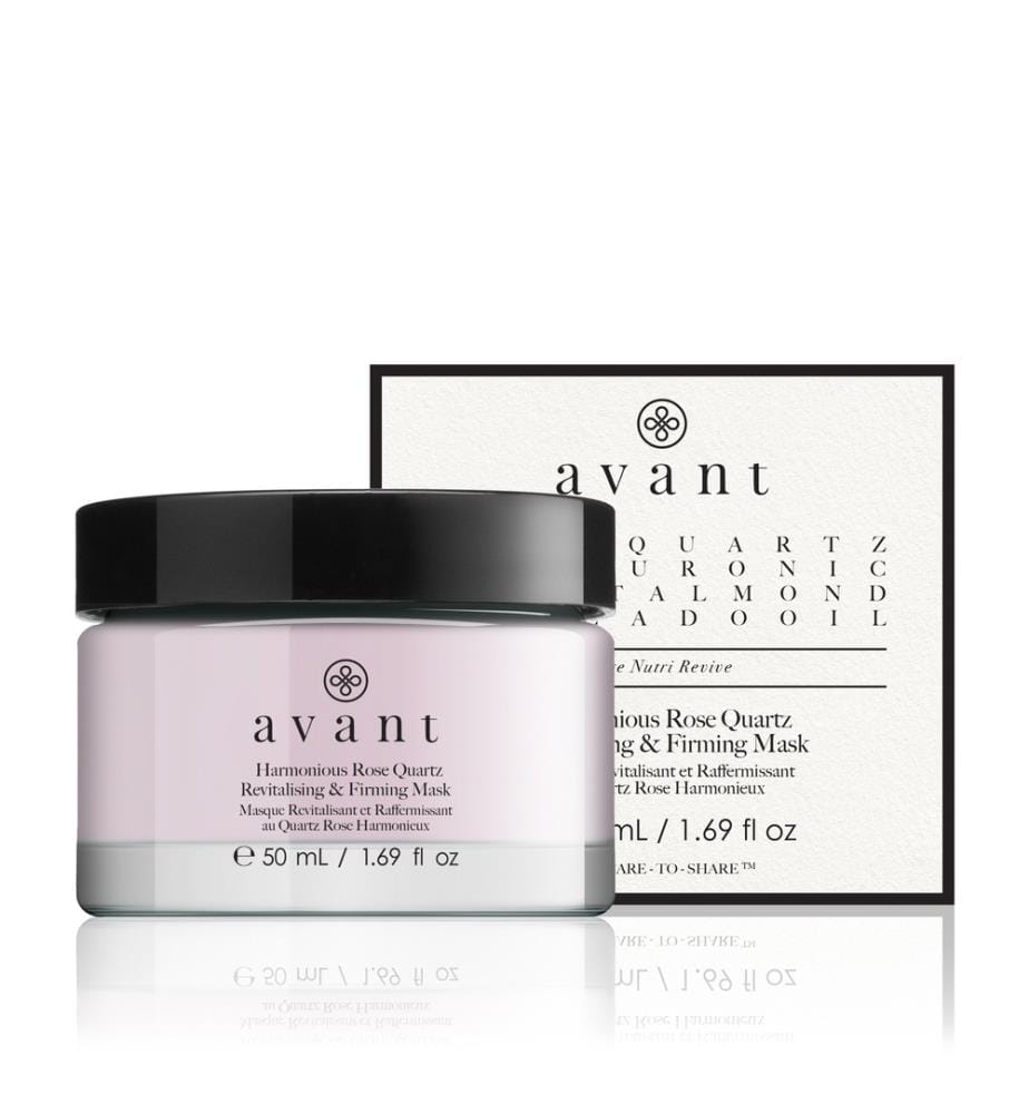 Revitalisierende und straffende Rosenquarz-Harmonie-Maske - 50 ml