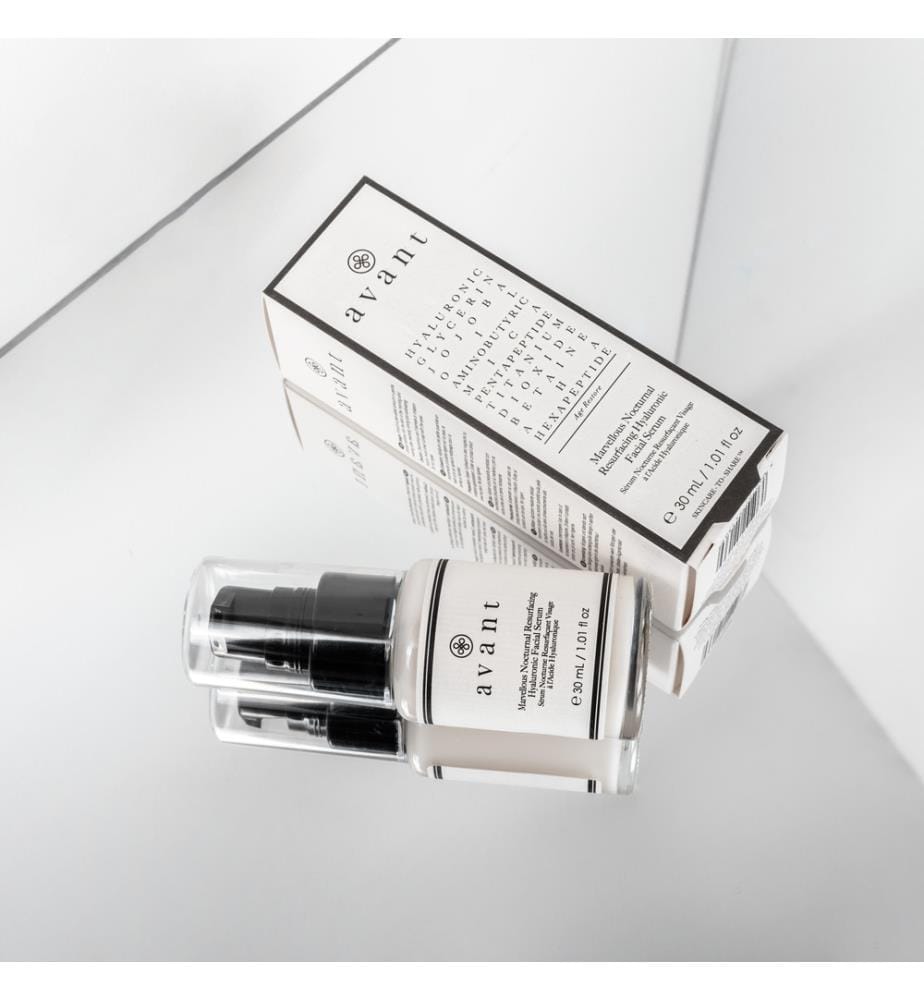 Nocturne Resurfacing Face Serum mit Hyaluronsäure - 30 ml