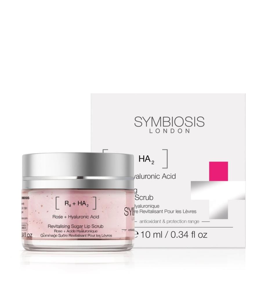 Rose + Hyaluronsäure Revitalisierendes Zuckerpeeling für die Lippen - 10ml