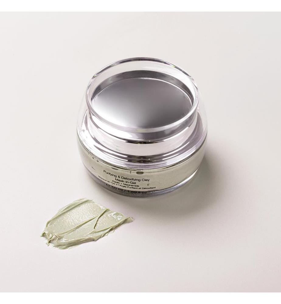 Reinigende und entgiftende Tonerde-Gel-Maske, Kaolin Niacinamid - 50 ml