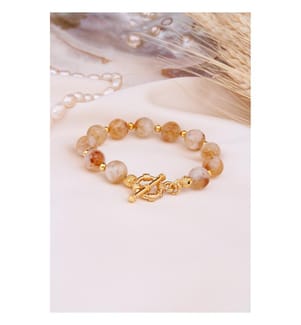 Citrin-Armband – Gelb