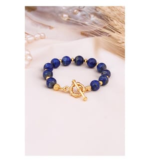 Lapislazuli-Armband – Dunkelblau