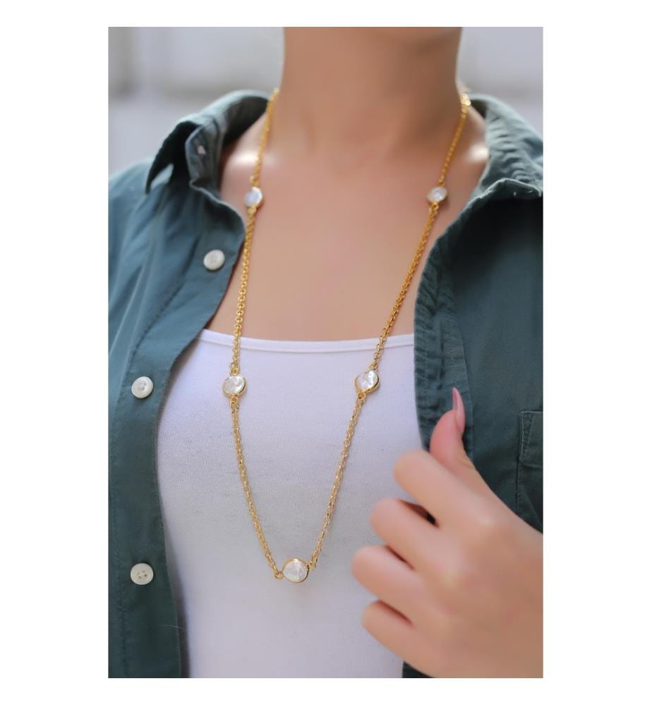 Pearl Necklace - White