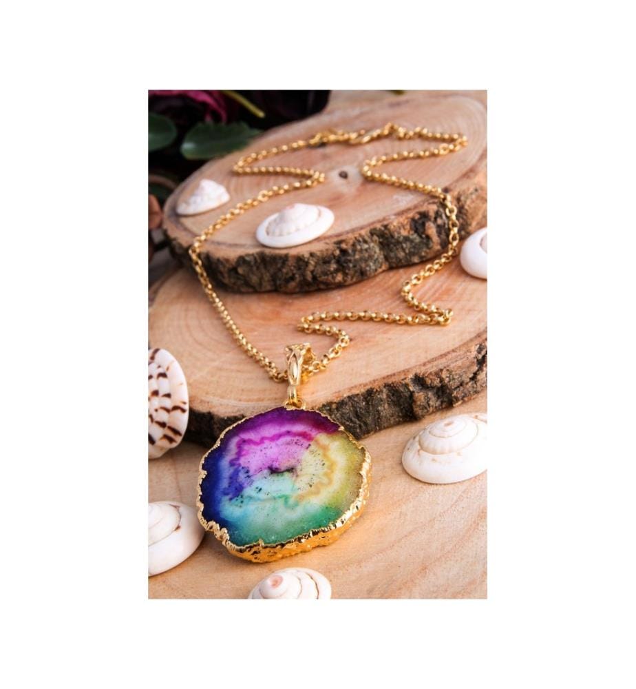Quartz Necklace - Mix Colour 
