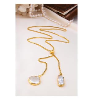 Pearl Necklace  - White 