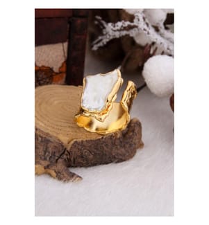 Pearl Ring - White
