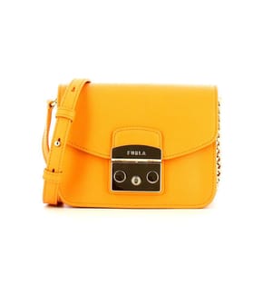Metropolis Mini Schultertasche - Turmeric