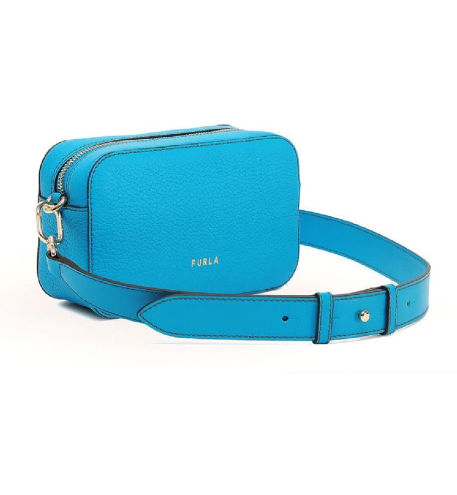 Furla Primula Mini Schultertasche - Cyan