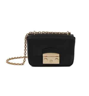 Metropolis Mini Schultertasche - Schwarz