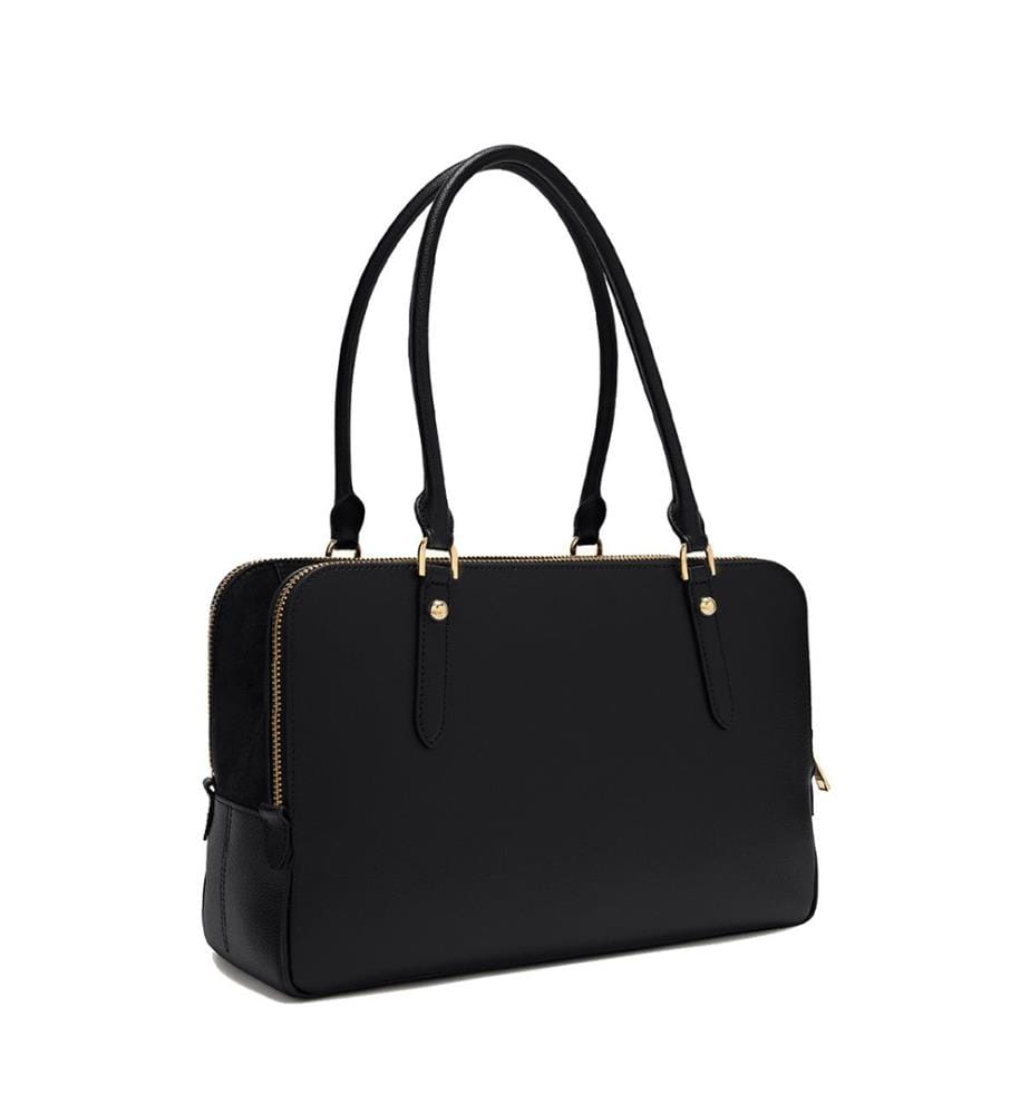 Giulia L Boston Bag - Black